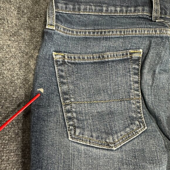 Levis Signature Jeans Mens 30 Blue Cotton Pockets Straight Leg Grunge Outdoor - Picture 10 of 10